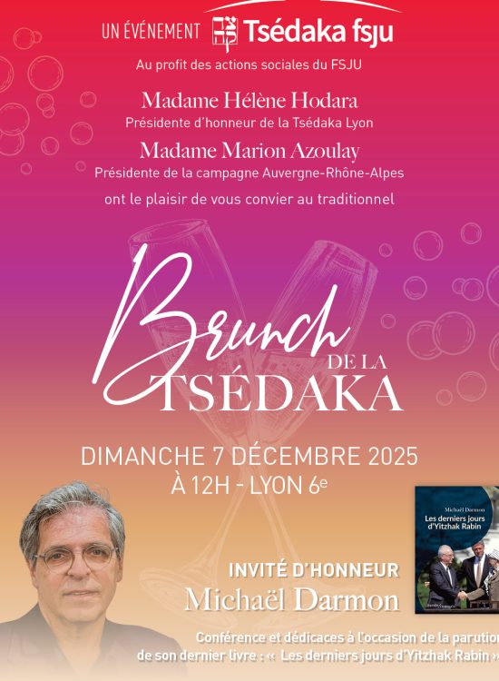 BRUNCH TSEDAKA LYON 2025 RS